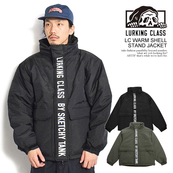 50％OFF SALE 割引き販売 ラーキングクラス LURKING CLASS LC WARM SHELL STAND JACKET st23fj01 メンズ 上衣 中綿上衣 照明ランプ色合い 貨物輸送無料 表どおり コート・ジャケット-メンズファッション