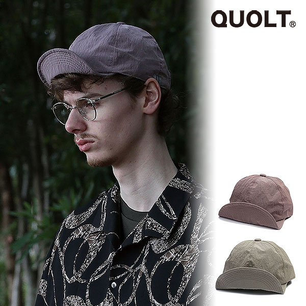 2026 HIGH SUMMER 先行予約 7月上旬～中旬入荷予定 クオルト QUOLT REPEL CAP 901t-1940 メンズ キャップ 送料無料 キャンセル不可
