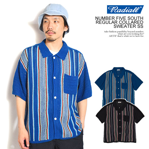 25SS【新品未使用】RADIALL ラディアル ニットシャツ　XLサイズ 25SS【新品未使用】RADIALL ラディアル ニットシャツ Lサイズ