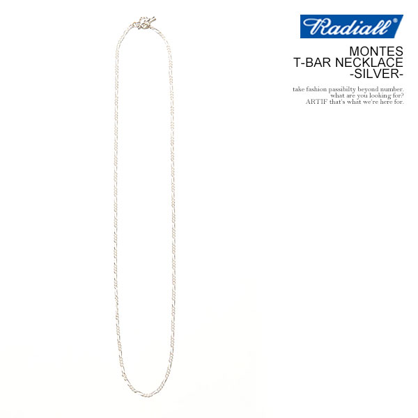 ラディアル RADIALL MONTES - T-BAR NECKLACE -SILVER- rad-jwl064-01 radiall メンズ ネックレス チェーンネックレス シルバー925 ストリート 13,675円