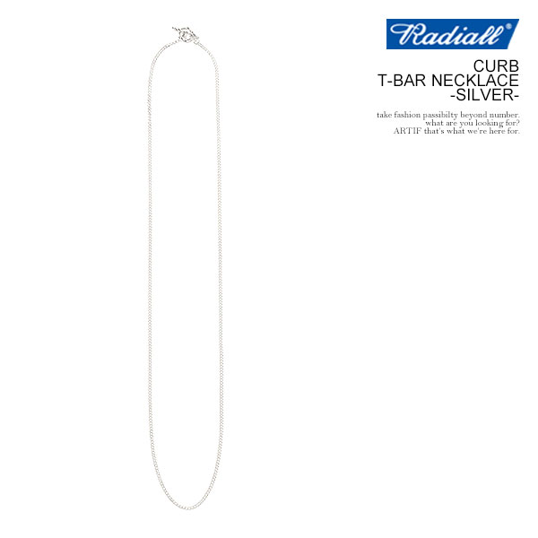RADIALL　　「FIGARO - T-BAR NECKLACE」　 925 RADIALL 「FIGARO - T-BAR NECKLACE」 SILVER925製 チェーンネックレス