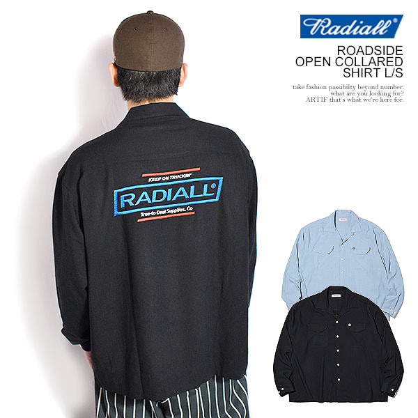 ラディアル RADIALL ROADSIDE - OPEN COLLARED SHIRT L/S rad-26ss-sh007-1 radiall メンズ シャツ 長袖 オープンカラーシャツ レーヨンシャツ 送料無料 ストリート 20,306円