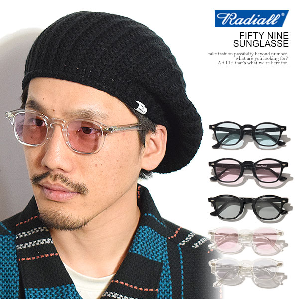 ラディアル RADIALL ALLMANS - SUNGLASSES rad-gls005b radiall メンズ サングラス クランパント 国内生産 メガネ 送料無料 ストリート