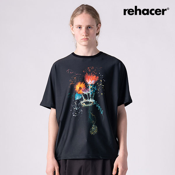 2026 春夏 vol.2 先行予約 5月下旬~6月上旬入荷予定 レアセル rehacer × everglouu Light Trace Dolman Cutsew 01260400011 メンズ Tシャツ 送料無料 キャンセル不可|nisky