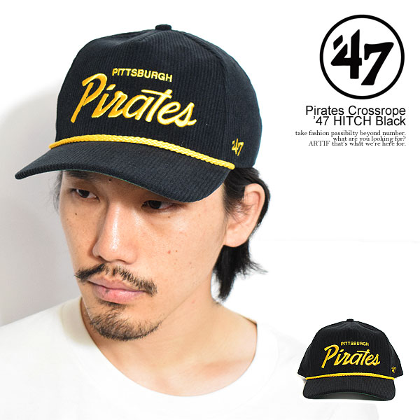 楽天市場】'47 フォーティーセブン Pirates Crossrope '47 HITCH Black