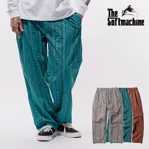 2026 夏 先行予約 7月～8月入荷予定 ソフトマシーン SOFTMACHINE CODE PANTS (EASY PANTS) soft26sv-copt メンズ パンツ 送料無料 キャンセル不可