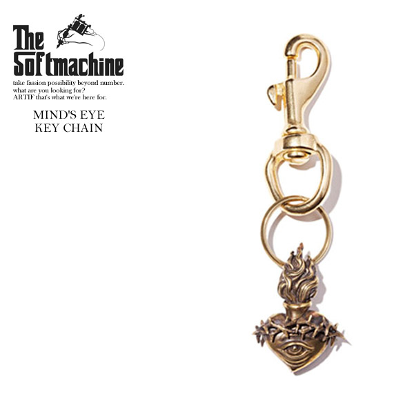 ソフトマシーン SOFTMACHINE MIND'S EYE KEY CHAIN メンズ キーリング 送料無料