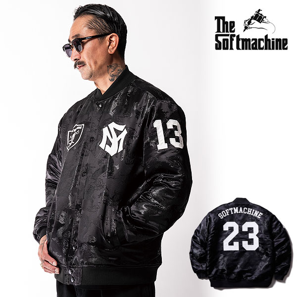 30%OFF SALE セール ソフトマシーン SOFTMACHINE HUSTLER JK(STADIUM JACKET) soft25aw-htljk メンズ ジャケット 送料無料