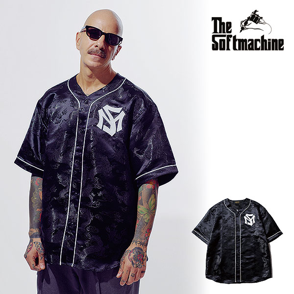 2026 春夏 先行予約 4月～5月入荷予定 ソフトマシーン SOFTMACHINE BLACK SEA B.B (B.B SHIRTS) soft26ss-bsbb メンズ シャツ 送料無料 キャンセル不可