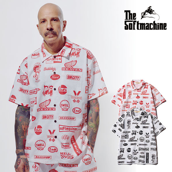 ソフトマシーン SOFTMACHINE MOTOR SHIRTS S/S (S/S SHIRTS) soft26ss-mtsssh メンズ シャツ 送料無料