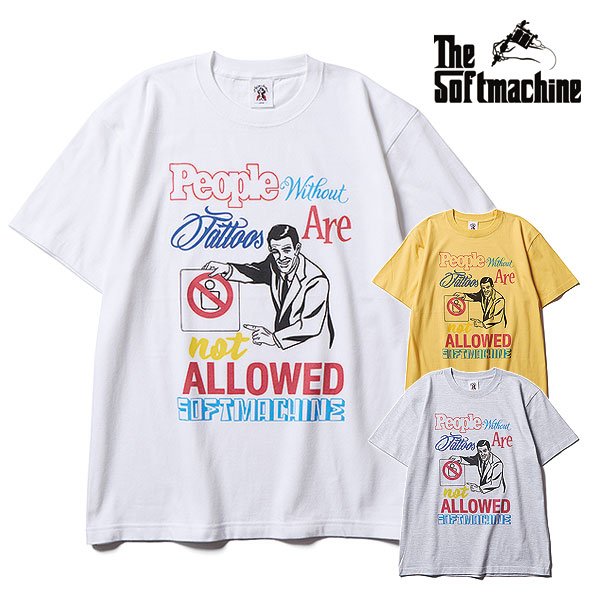 2026 春夏 先行予約 5月～6月入荷予定 ソフトマシーン SOFTMACHINE OPINION-T (T-SHIRTS) soft26ss-opnt メンズ Tシャツ 送料無料 キャンセル不可
