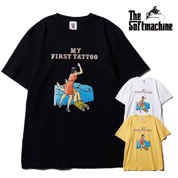 2026 春夏 先行予約 5月～6月入荷予定 ソフトマシーン SOFTMACHINE SPANKING-T (T-SHIRTS) soft26ss-spkt メンズ Tシャツ 送料無料 キャンセル不可