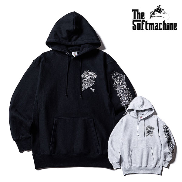 20％OFF SALE セール ソフトマシーン SOFTMACHINE TOTEM SKULLS HOODED (SWEAT PARKA) soft26ss-ttspk メンズ パーカー 送料無料｜nisky