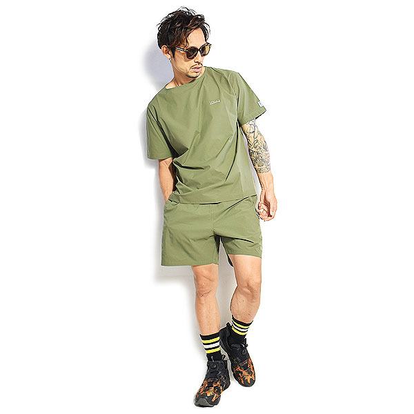 エンドレスサマー The Endless Summer Tes Solotex Shorts Khaki Nv レディース メンズ 春 夏 ショーツ ショートパンツ ボトムス 日本製 送料無料 ストリート おしゃれ かっこいい カジュアル ファッション 西海岸 春服 春物 夏服 夏物 Tes Sylvainpaley Cool