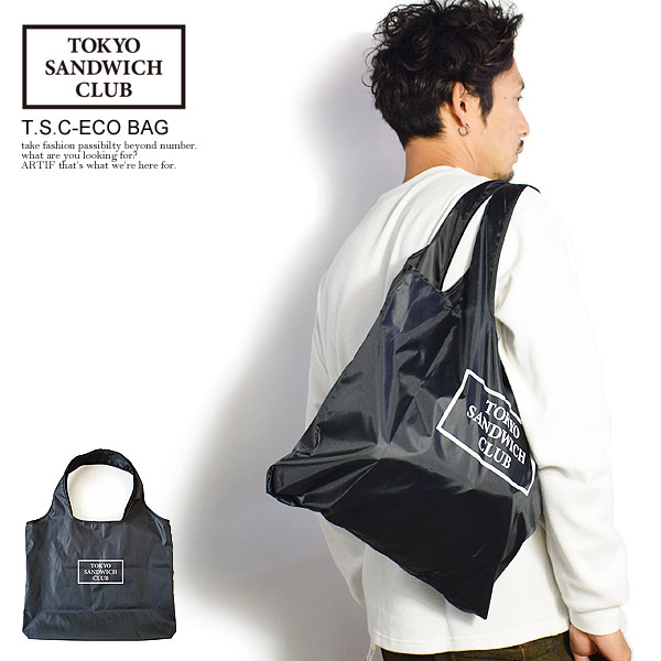 楽天市場 トウキョウサンドウィッチクラブ Tokyo Sandwich Club T S C Eco Bag Tsc 0008 レディース メンズ エコバッグ トートバッグ 折りたたみ コンパクト バッグ カバン 鞄 ストリート おしゃれ かっこいい カジュアル ファッション Tsc Nisky