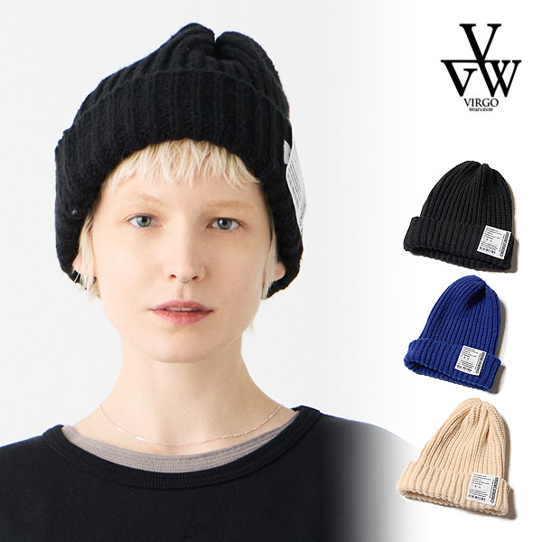 ヴァルゴウェアワークス VIRGOwearworks MASSIVE WAVE BEANIE vg-gd-807 メンズ ニットキャップ 送料無料