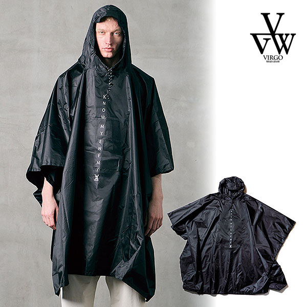 2026 春夏 先行予約 4月～5月入荷予定 ヴァルゴウェアワークス VIRGOwearworks STORM SHELTER PONCHO vg-gd-825 メンズ ポンチョ 送料無料 キャンセル不可