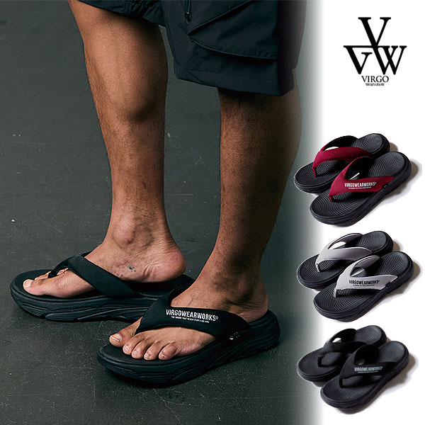 2026 春夏 先行予約 4月～5月入荷予定 ヴァルゴウェアワークス VIRGOwearworks GRIP STRIDE SANDAL vg-gd-827 メンズ サンダル 送料無料 キャンセル不可
