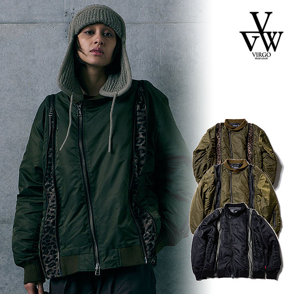 2026 秋冬 先んずる取っておく 10月～11月入荷予定を組む ヴァルゴウェアワークス VIRGOwearworks ZIPHORM VA-1 vg-jkt-400 メンズ 上衣 貨物輸送無料 とり止める不可