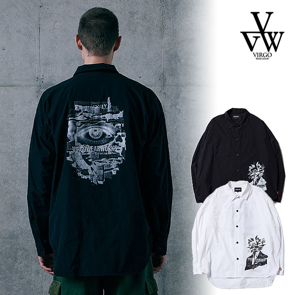 2026 秋冬 此れから取っておく 9月～10月入荷予定を組む ヴァルゴウェアワークス VIRGOwearworks COLLISION SHIRT vg-sh-281 メンズ ティーシャツ 貨物輸送無料 とり止める不可