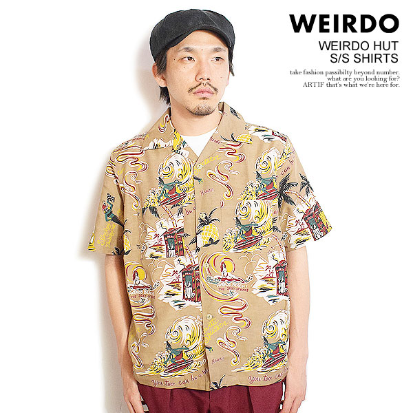 WEIRDO ウィアード KNIT VEST WOLF BAIT WRD19AW16 WEIRDO KNIT VEST 