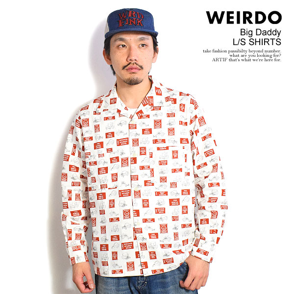 楽天市場】WEIRDO ウィアード / 「BIG BAD WOLF - L/S SHIRTS