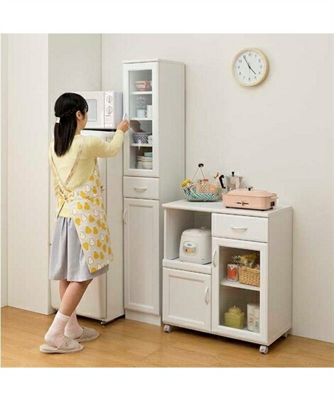 キッチン収納 レンジボード 食器棚 フレンチカントリー風キッチンカウンター ニッセン Nissen Butlerchimneys Com