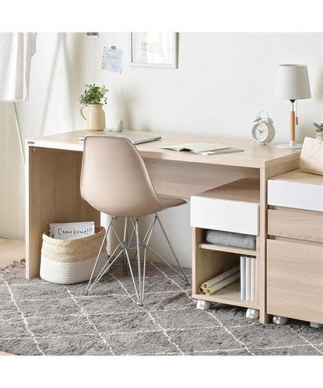 食料 勉強机 腰掛け シンプルフリーデスク 射程140cm ニッセン Nissen Loadedcafe Com