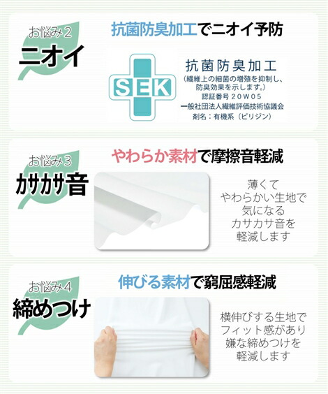 サニタリー(生理用ショーツ)|抗菌防臭加工・むれにくい_生理日前後も使える綿混ストレッチ深ばきサニタリーショーツ昼用3枚組(羽付ナプキン対応)_ニッセン_nissen