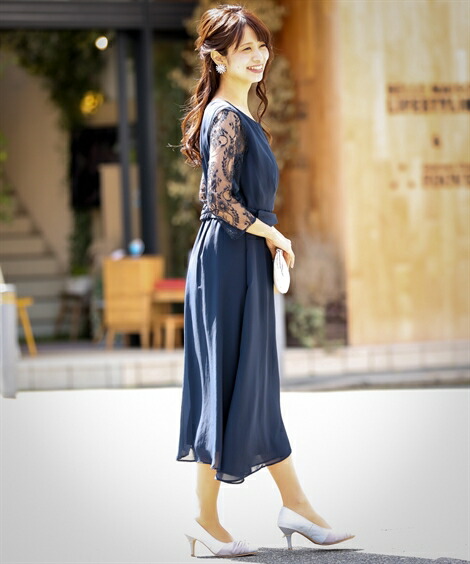 公式の 楽天市場 ドレス パーティー レディース ウエスト デザイン ベルト 付き袖レース 前開き ワンピース 結婚式 二次会 お呼ばれ対応 大きいサイズ有 フォーマル グリーン ネイビー 4l 結婚式 フォーマル 二次会 披露宴 謝恩会 同窓会 卒業式 パーティドレス