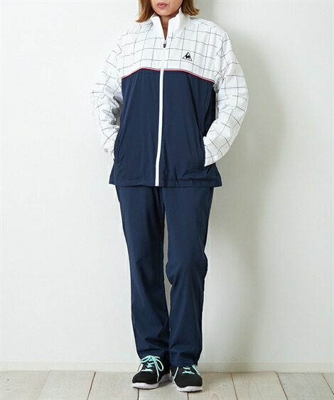 Le Coq ジャケット Sportif サウナスーツ スポーツウェア メンズ 保温 はっ水 ウインド ジャケット ウインド ユニセックス ブラック ホワイト M L Ll 3l ニッセン Nissen ニッセン 店m L Ll 3l