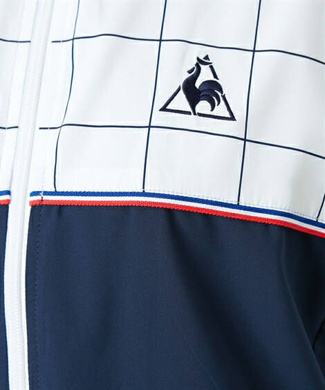 Le Coq ジャケット Sportif サウナスーツ スポーツウェア メンズ 保温 はっ水 ウインド ジャケット ウインド ユニセックス ブラック ホワイト M L Ll 3l ニッセン Nissen ニッセン 店m L Ll 3l