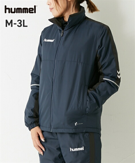 楽天市場 スポーツウェア メンズ Hummel トライアルエアー ジャケット 男女兼用 ネイビー ブラック 4l 5l 6l ニッセン Nissen ニッセン 楽天市場店