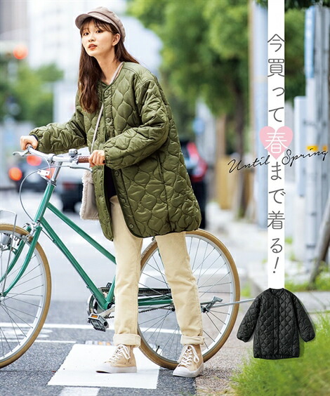 交換無料 楽天市場 コート 大きいサイズ レディース キルティング ロング カーキ 黒 8l 10l ニッセン Nissen ニッセン 楽天市場店 海外正規品 Advance Com Ec