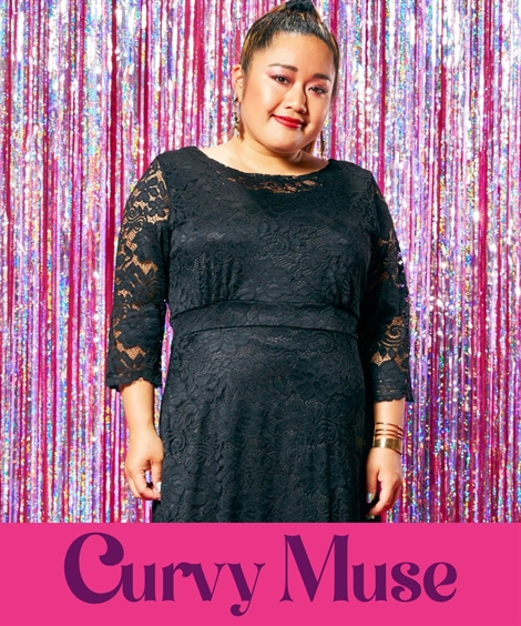 ワンピース 大きいサイズ スーパーマキシレースロングワンピース Curvy Muse ニッセン Nissen Andapt Com