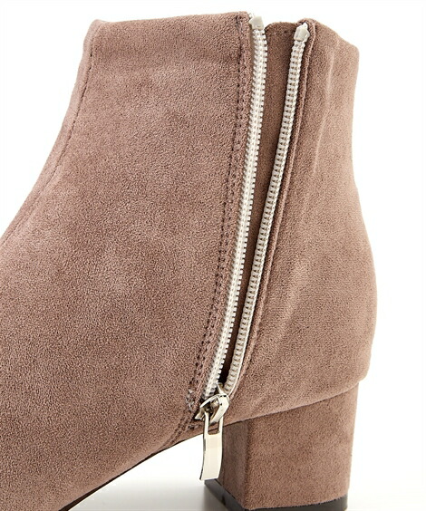 1197円 爆買い ショートブーツ レディース センターシーム デザイン ストレッチ オーク グレー ブラック 22 0 22 5 23 0 23 5 24 24 5cm 靴 シューズ ニッセン Nissen