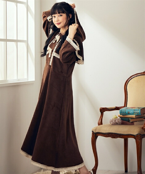 パジャマ ルームウェア 童話シリーズ ふわぬくフリース ルームドレスワンピース ニッセン Nissen Lojascarrossel Com Br