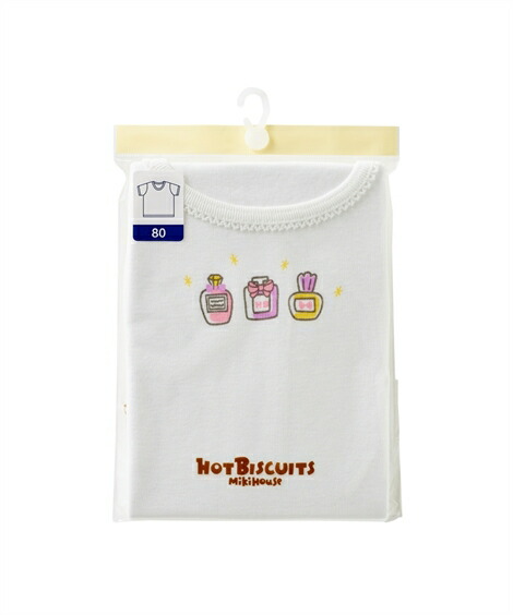 肌着|ミキハウスホットビスケッツ半袖肌着Tシャツ_ニッセン_nissen
