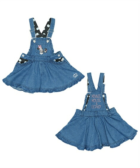スカート キッズ Babydoll 女の子 デニム フレア ジャンパー ディズニー スカート キッズ Babydoll 女の子 デニム フレア ジャンパー ディズニー