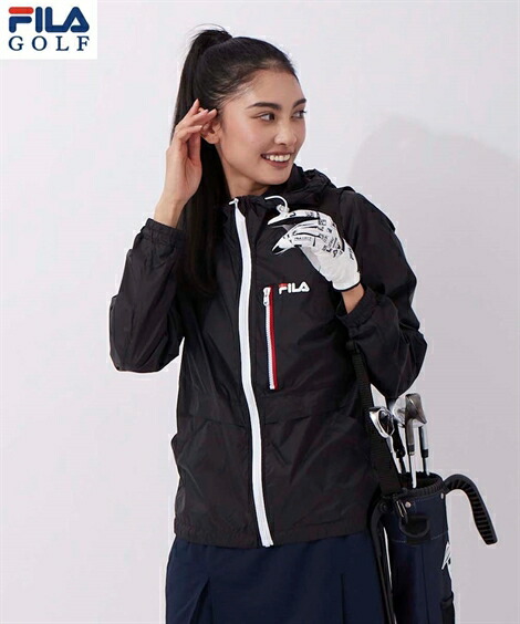 スポーツウェア_アウター|FILA_GOLF_752-200_はっ水・UVカット_ポケッタブルジャケット_ニッセン_nissen