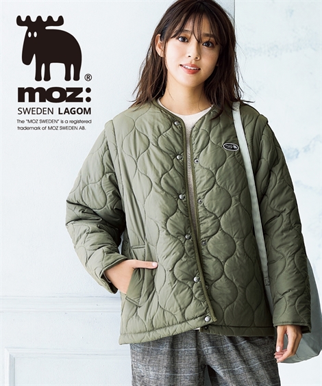 楽天市場】【25％OFF】[moz モズ]異素材切替フリースボア