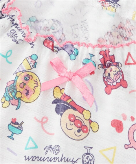 市場 New 総柄プリント半袖パジャマ 腹巻付き アンパンマン 男の子