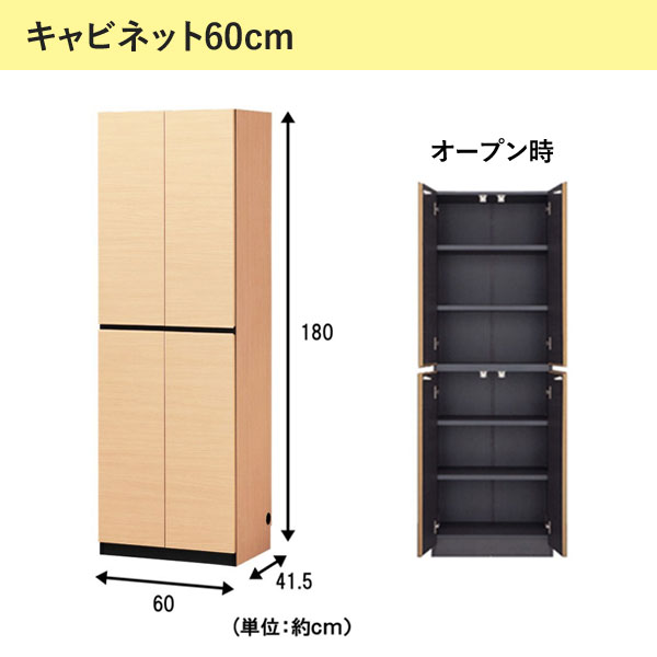 楽天市場 ニッセン Nissen 壁面収納 キャビネット 60cm幅 大容量 収納 本棚 リビング収納 送料無料 Kagulie By Nissen