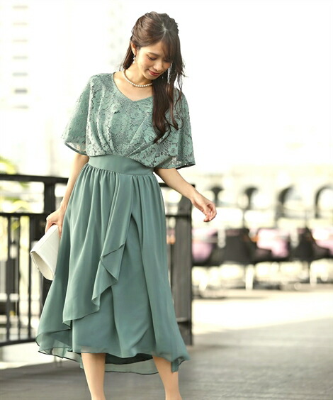 正規販売店 パーティードレス 結婚式 二次会 フォーマル 送料無料 S 3l レース ワンピースドレス 大きいサイズ 結婚式 二次会 ニッセン Pd0 21新作 Dekmantel Com