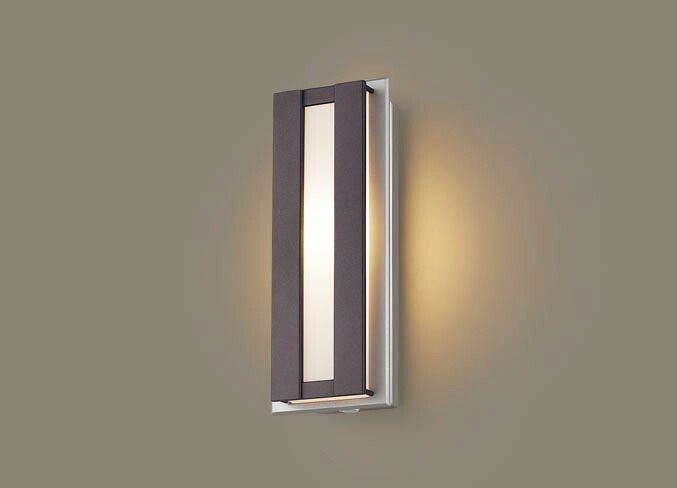 FreePa（段調光省エネ）LED合財袋ともし火(白熱電球色)LGWC80415LE1(ダークブラウンメタリック)(明かり工事止むを得ず)パナソニックPanasonic