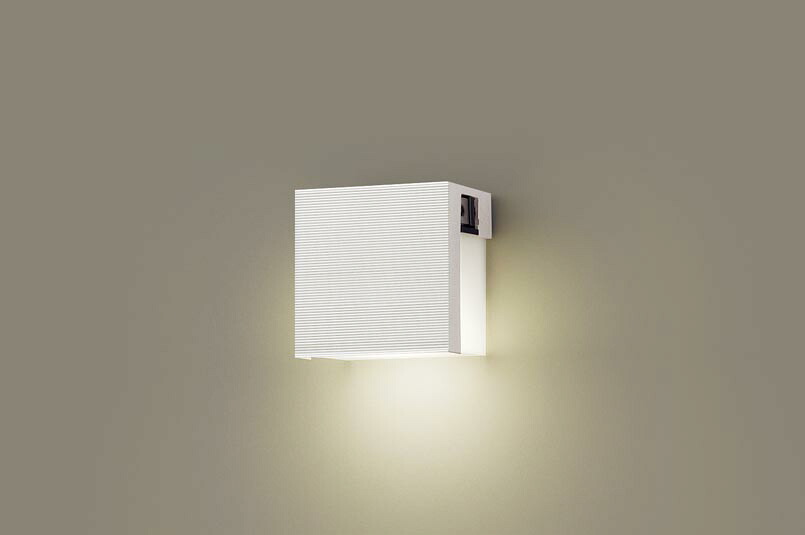 LED看板灯 パナソニック LGWJ85116W (防雨型)明るさ検知器付(白熱電球色)明かり工事已むを得ず Panasonic