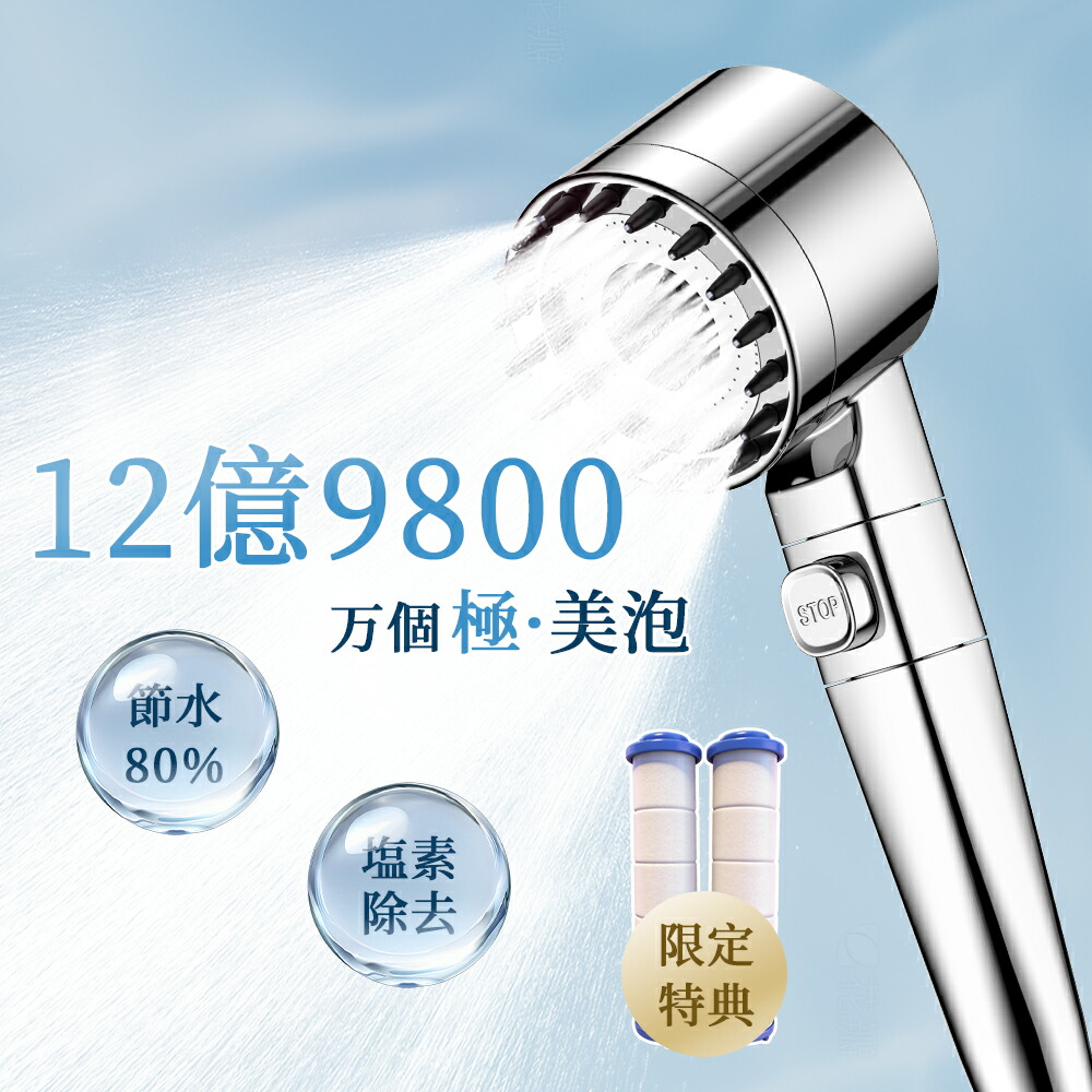 WATERCOURT シャワーヘッド（カートリッジ付） WATERCOURT シャワーヘッド（カートリッジ付）