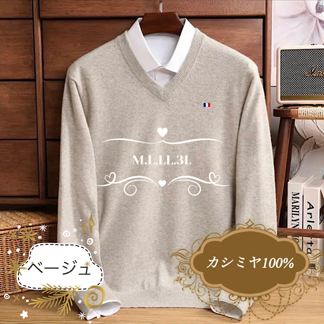 楽天市場】WILLIAM LOCKIE（ウィリアムロッキー）カシミヤVネック