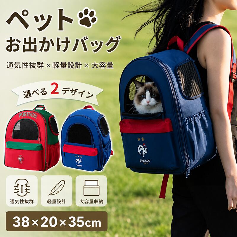 愛玩動物御徒面子 愛玩動物持ちはこび 背嚢 猫 犬 お出かけ御徒面子 メッシュ窓付き添い人 通気性人並み外れた 軽さ 運動競技風 2色合い 愛玩動物 キャリーバッ