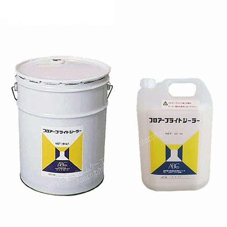 フロアーブライトシーラーM（無光沢） 4.5kg／缶・18kg／缶 ABC会社